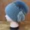 Женская Шапка из Норки НМ-020 Меховая Шапка из Меха Норки на Вязаной Основе