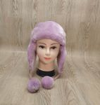 Женская Шапка из Искусственного Меха М-001-ЭЖ. Меховая шапка «Зимушка» из искусственного меха — тёплая, стильная, на каждый день